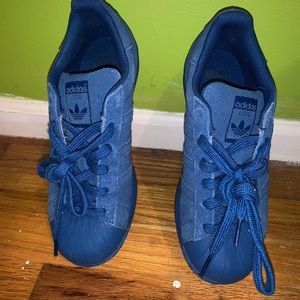 adidas super blue suede